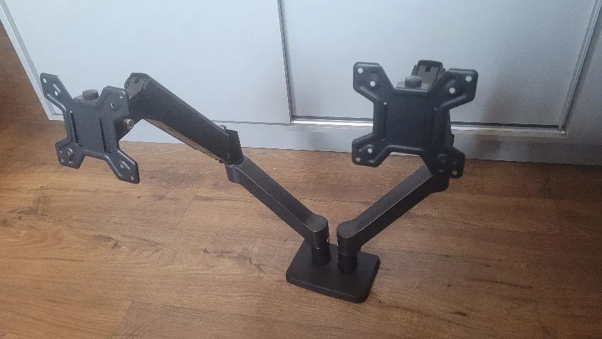 Suporte para 2 monitores - braço duplo