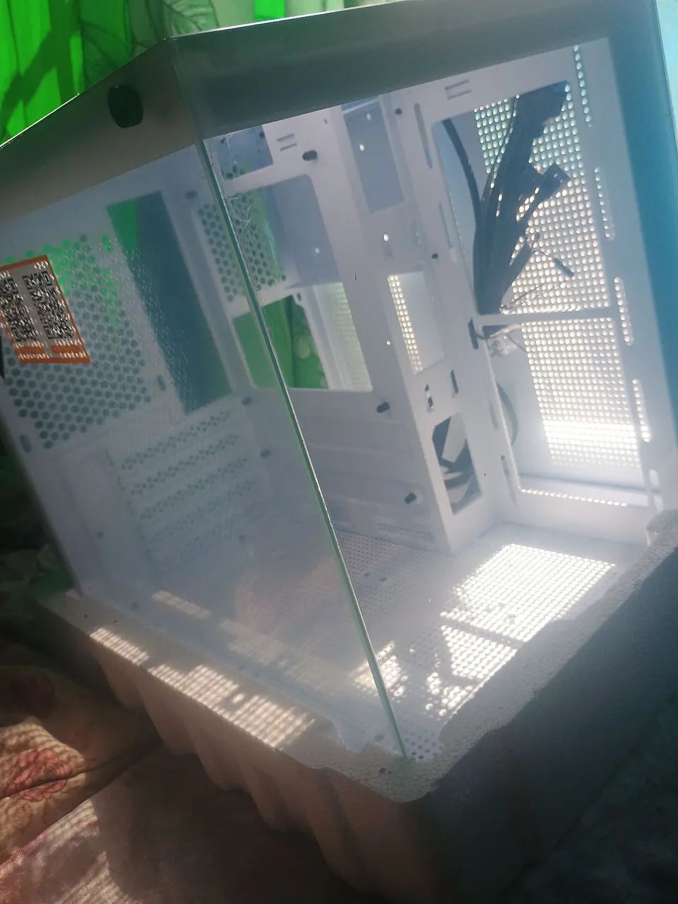 Gabinete branco vidro temperado - Foto 2