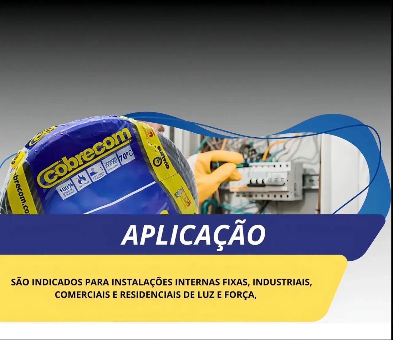 Cabo PP Cobrecom Original  - Foto 3