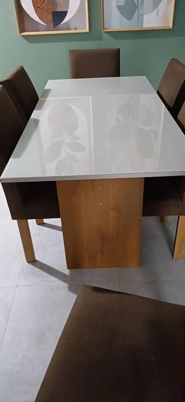 Mesa de Jantar com 6 cadeiras - Foto 4