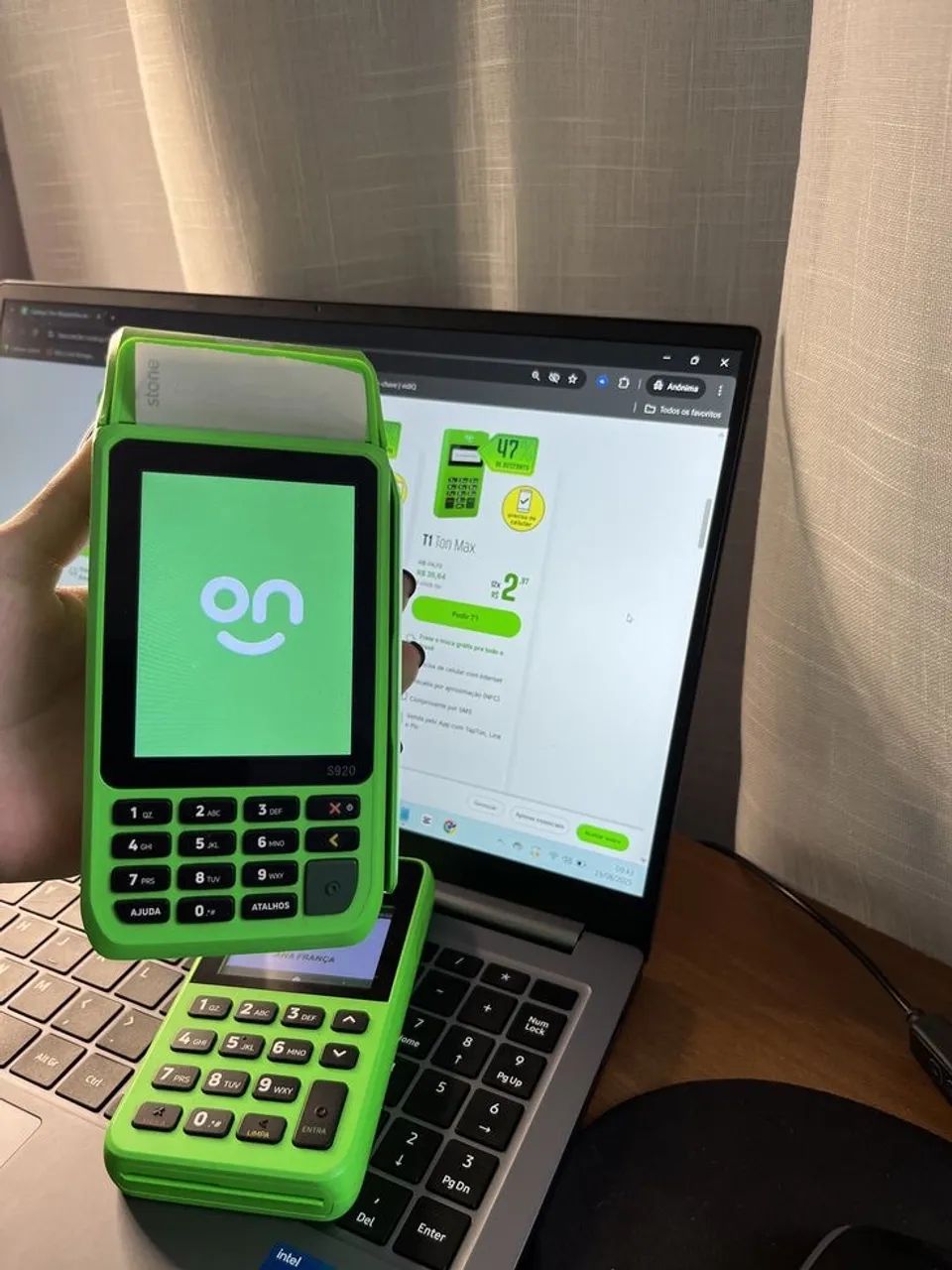 MAQUININHA TON PRA QUEM EMPREENDE