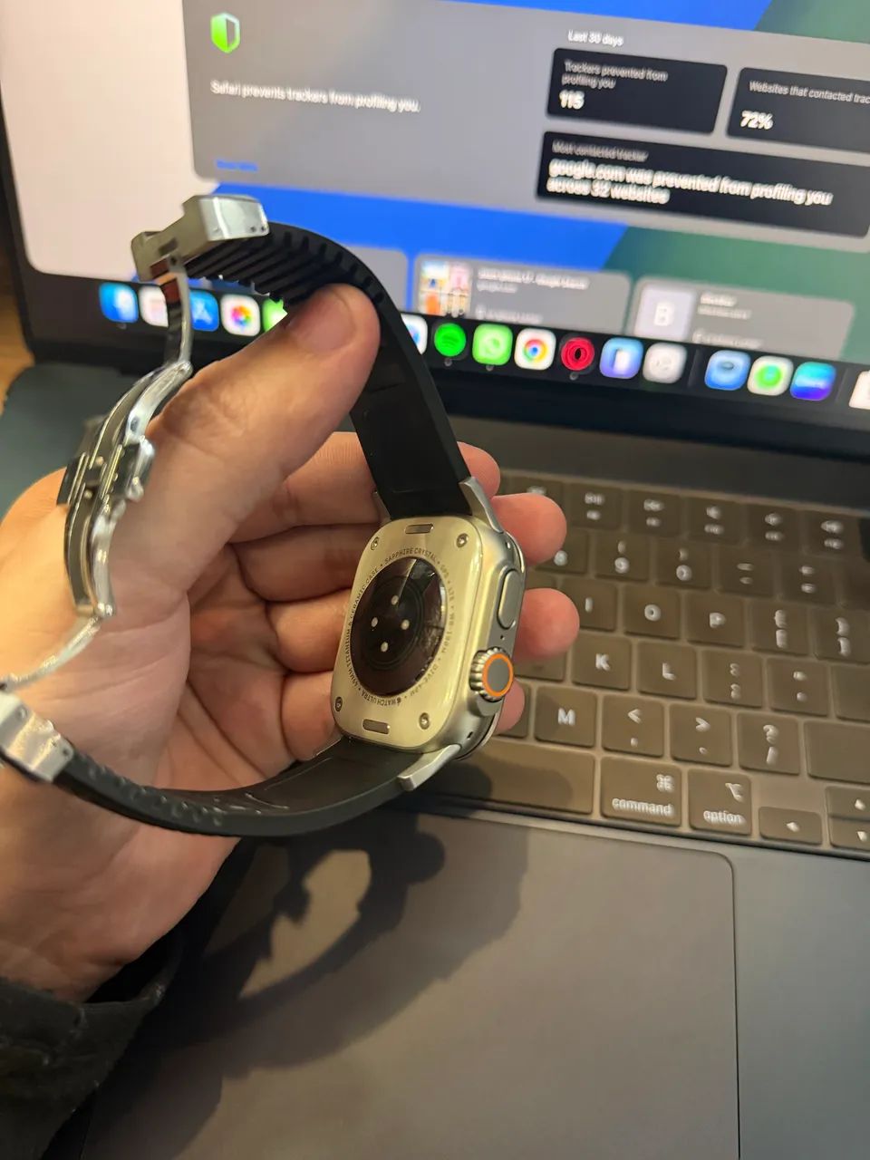 Apple Watch Ultra 2 Natural Titanium - Foto 5