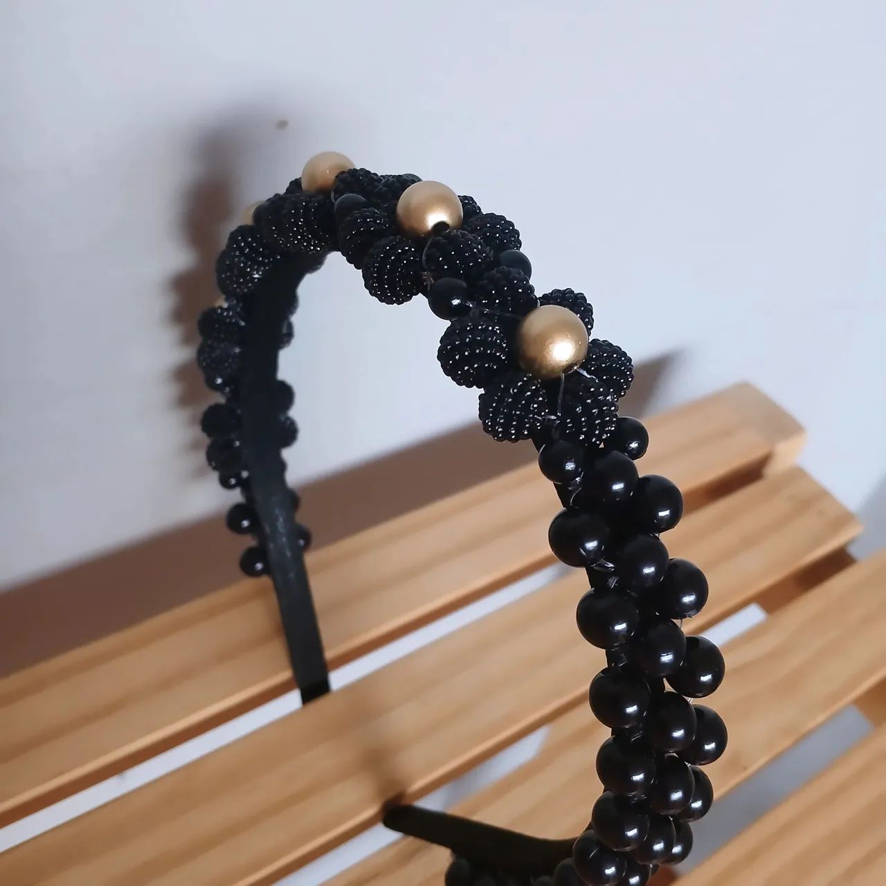 Tiaras de cabelo bordadas a mão  - Foto 5