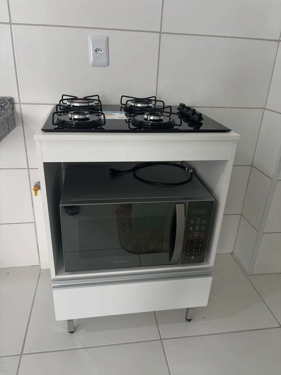 Balcão para cooktop