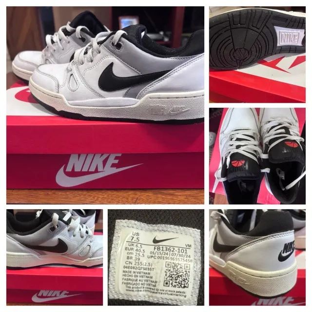 Tênis Nike Full Force Low (Original) - 39 (BRA)