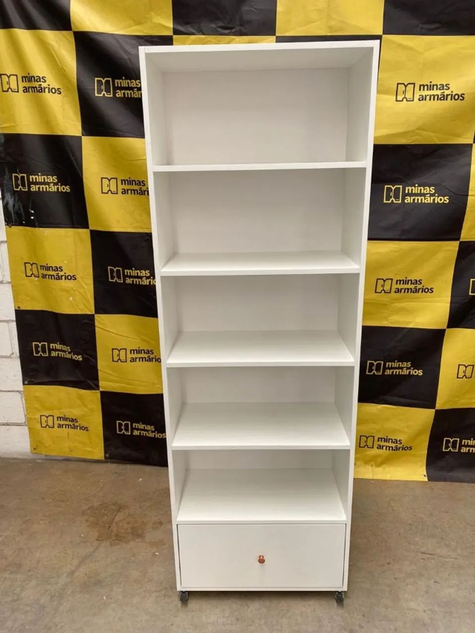 Estante multiuso MDF Com rodinhas   - Foto 3