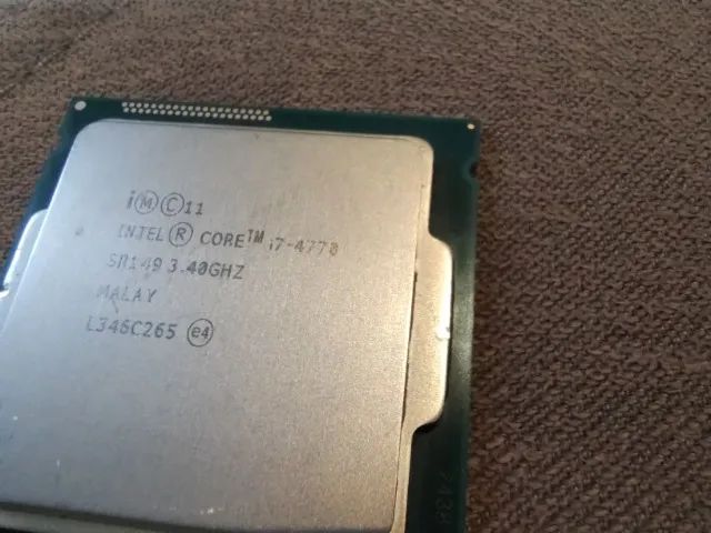 Processador Intel Core i7 4770 (socket 1150) 100% funcionando - Foto 2