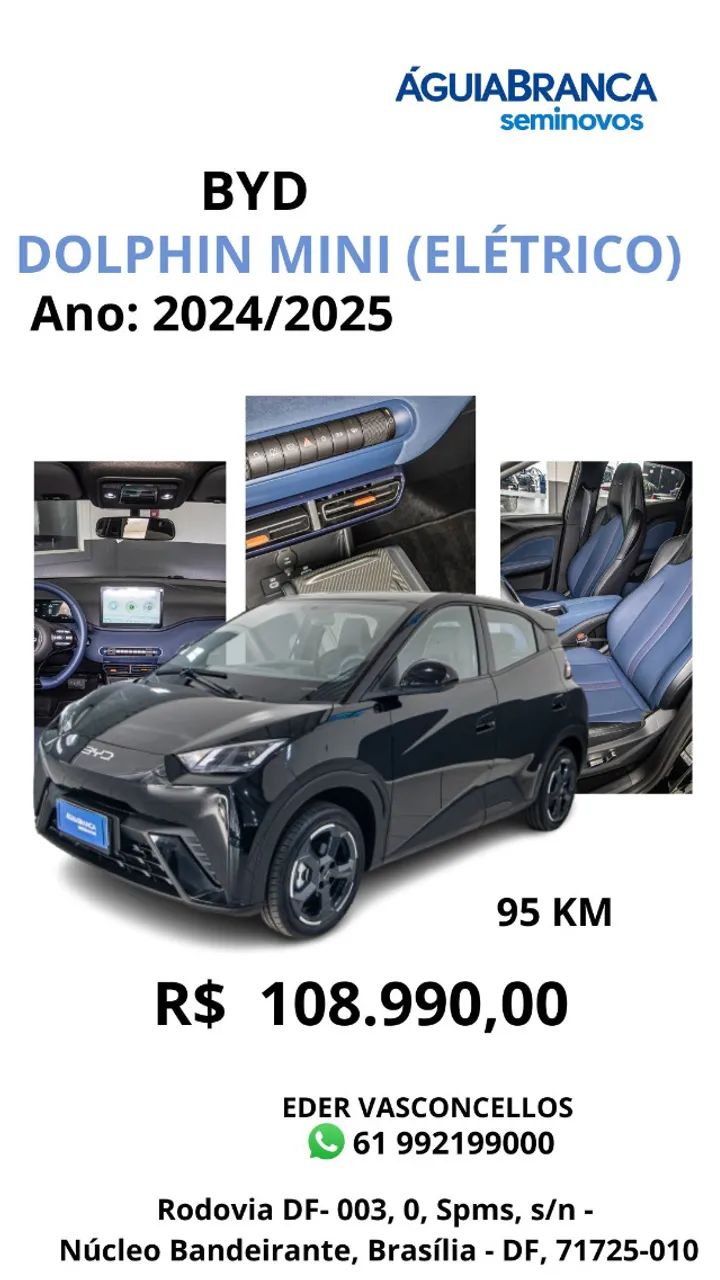 BYD Dolphin Mini (Elétrico) 2025