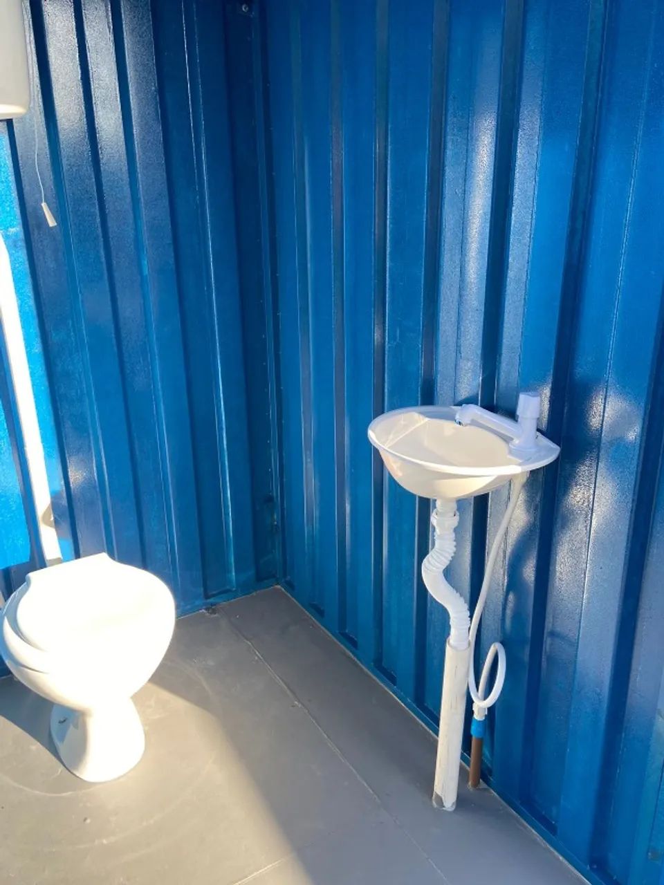 Container Módulo Sanitário para Construção Civil Totalmente Acoplável