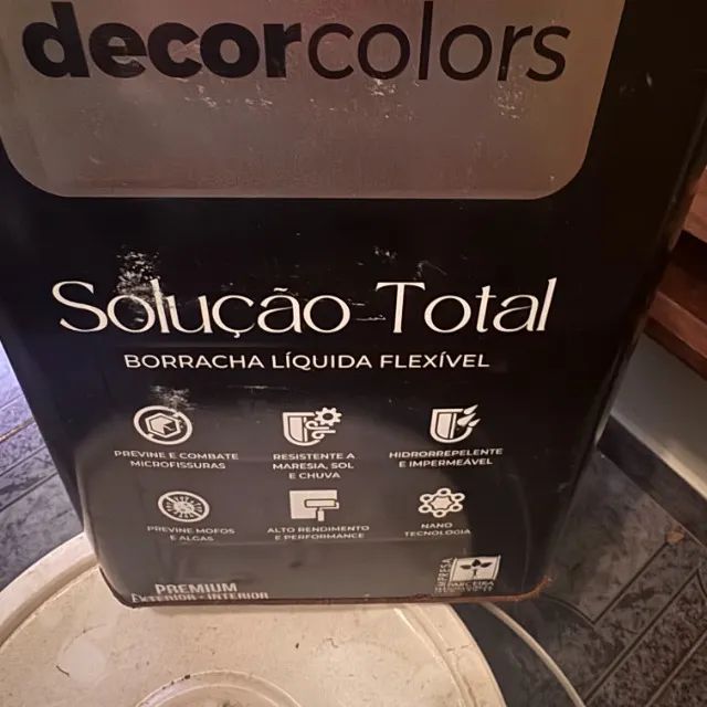 2 Tintas Decor Colors 21,5kg - Novas | Sobra de Obra
