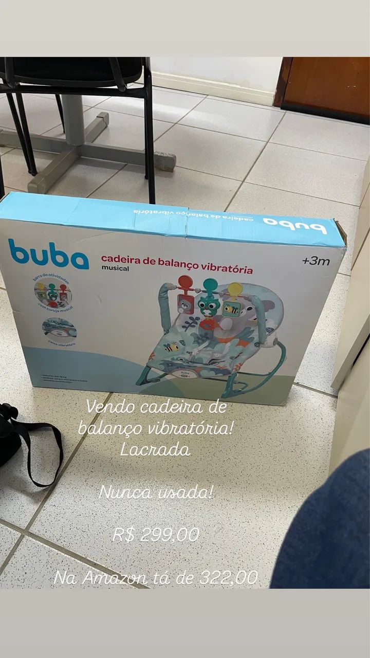 Cadeira de Balanço vibratória