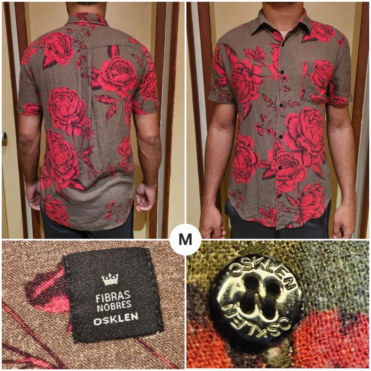 Camisa OSKLEN Fibras Nobres M - Foto 5