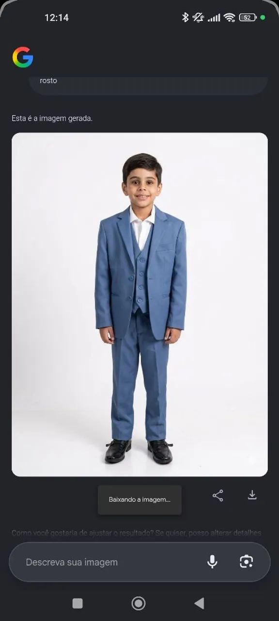 Terno infantil Decinel Azul