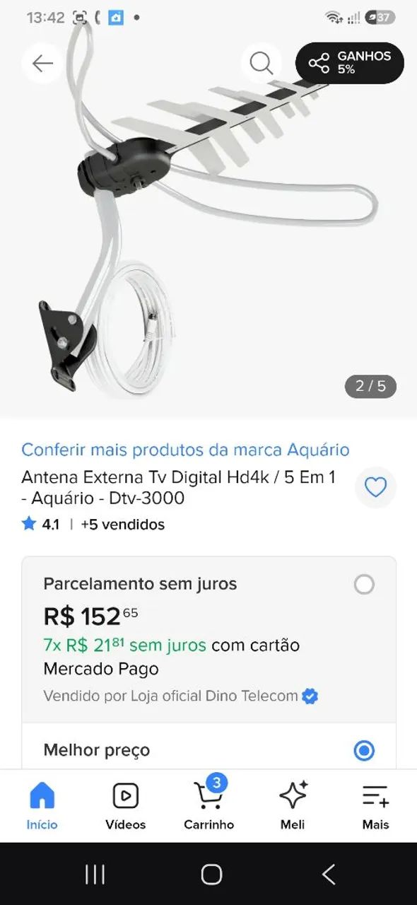 Antena 5em1  - Foto 2