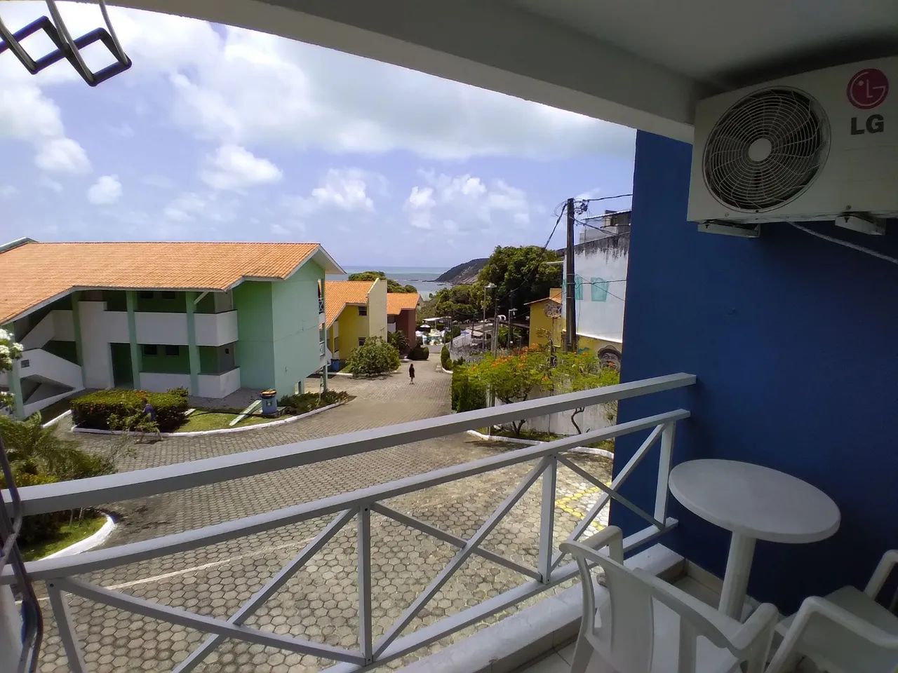 Flat com vista p o mar