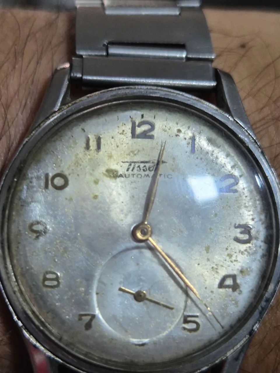 Relógio TISSOT AUTOMÁTICO BUMPER VINTAGE  -  DÉCADA DE 50   -   MODELO RARO - Foto 4