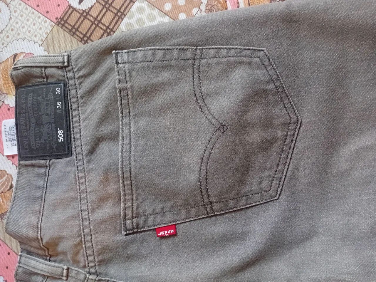 Calça levis cinza 46 - Foto 4