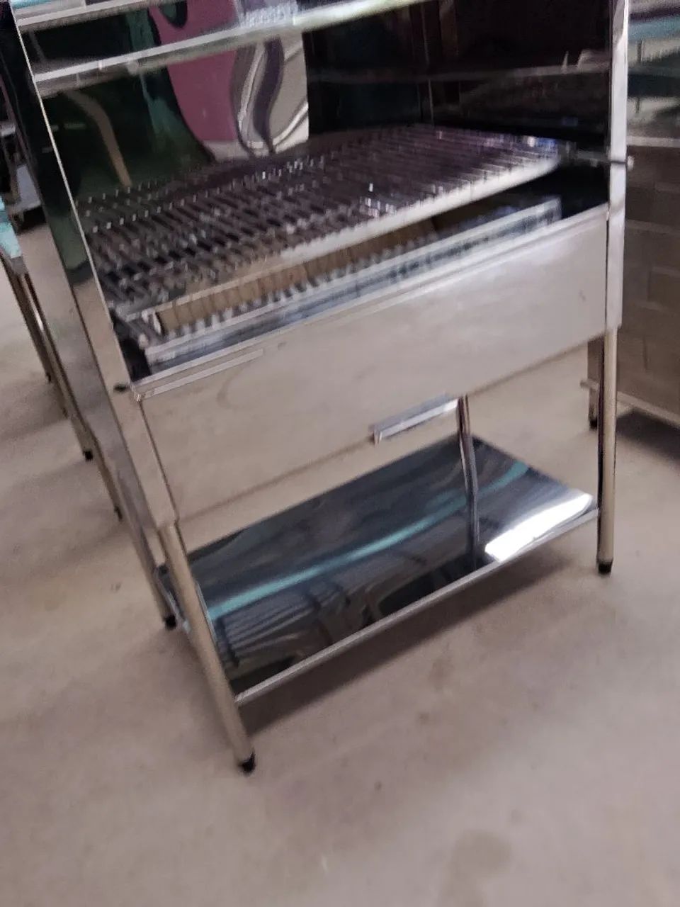 Churrasqueira em aço inox  - Foto 3