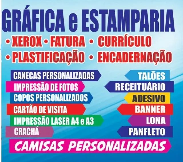 Gráfica Rápida 24h e Industrial 