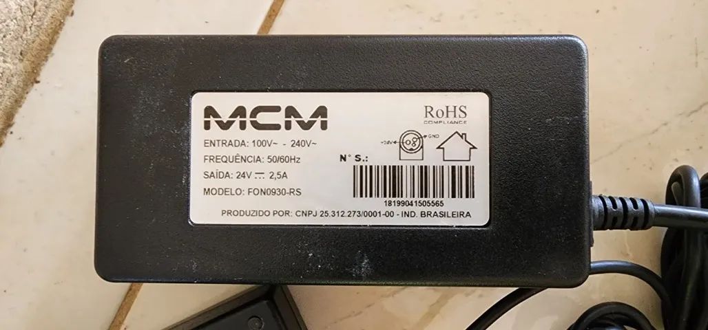 Fonte Impressora Mcm 24v 2.5a Bematech Mp2500 Mp2100 Mp4200 Mp4000 - Foto 4
