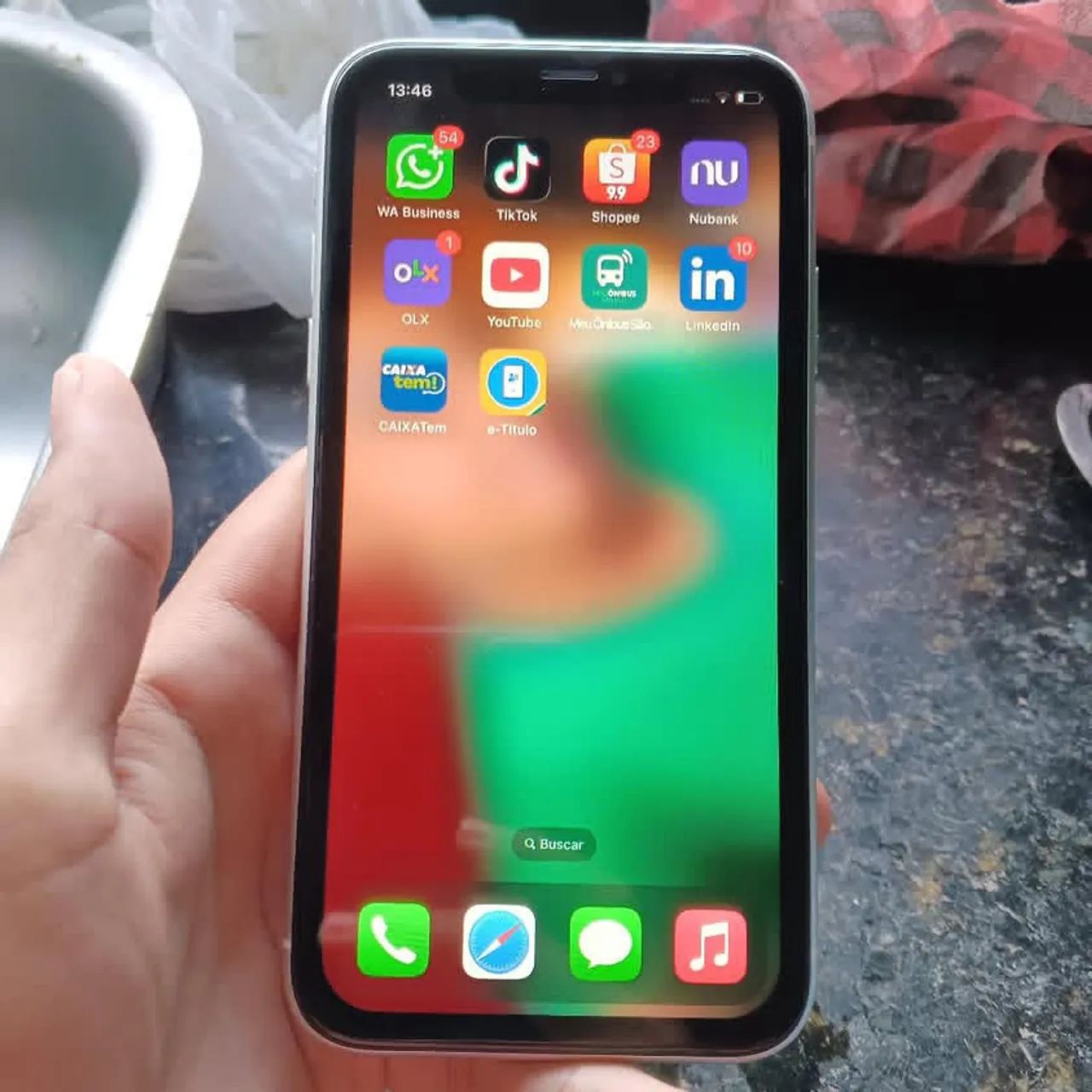 Vende iPhone XR de 750,00 sem nenhum problema - Foto 3
