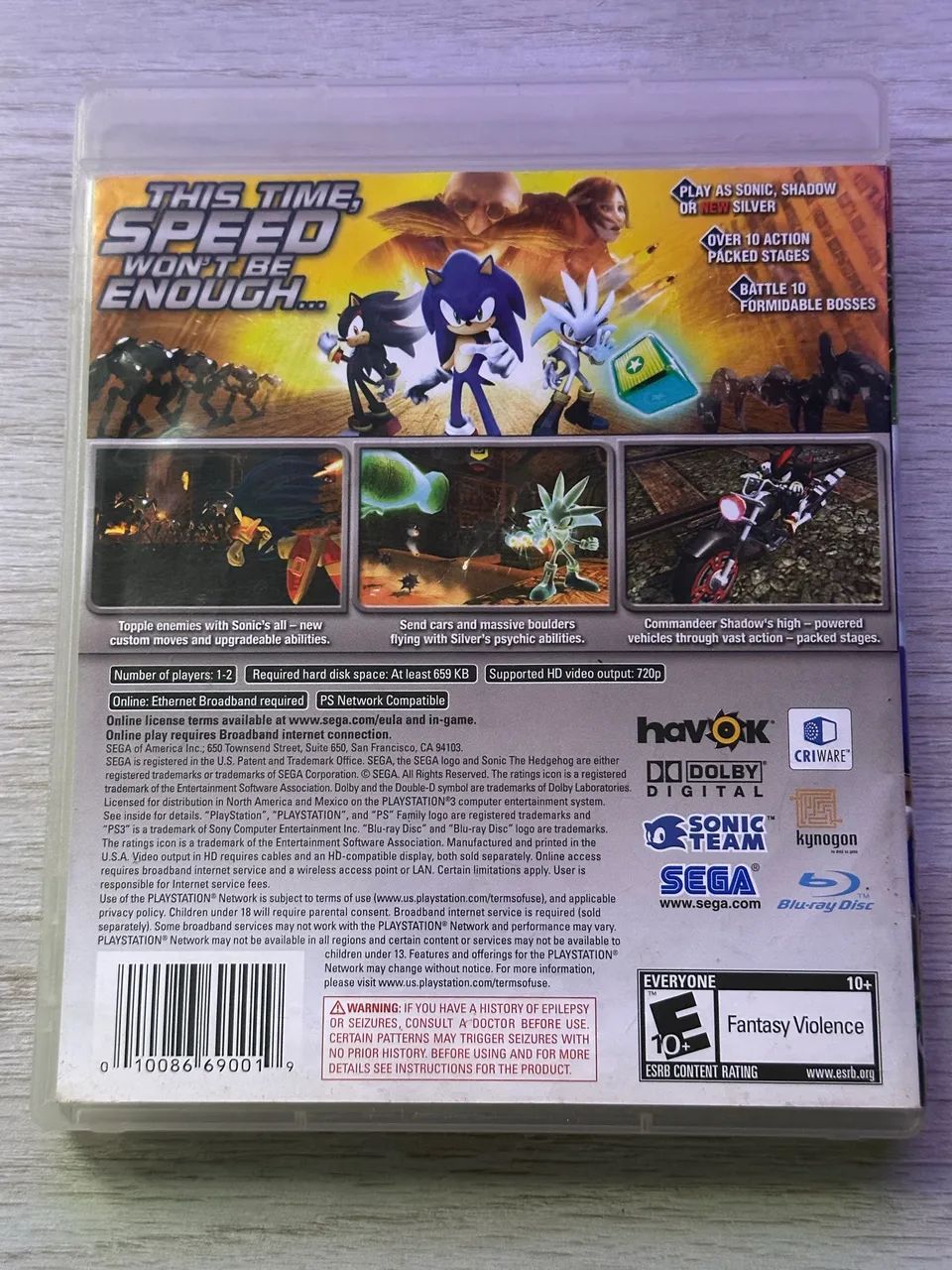Sonic the hedgehog PS3 - Foto 3