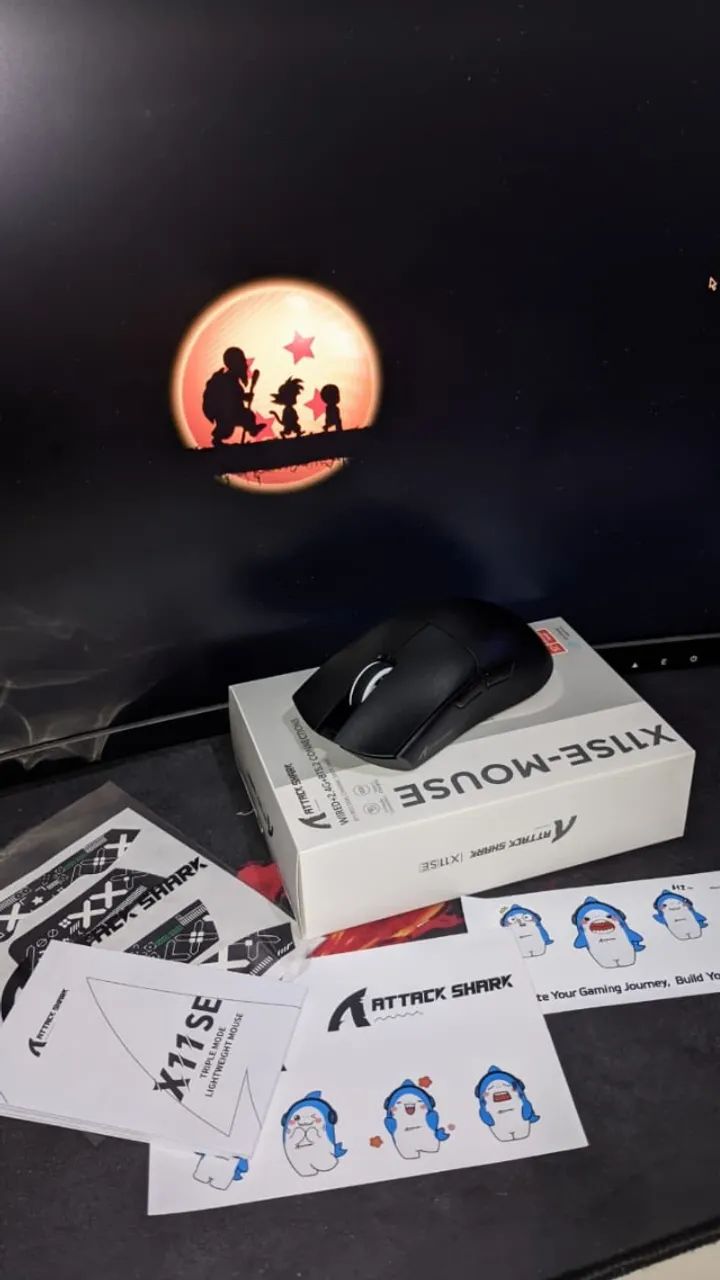 Mouse sem fio Attack Shark X11 - Foto 4