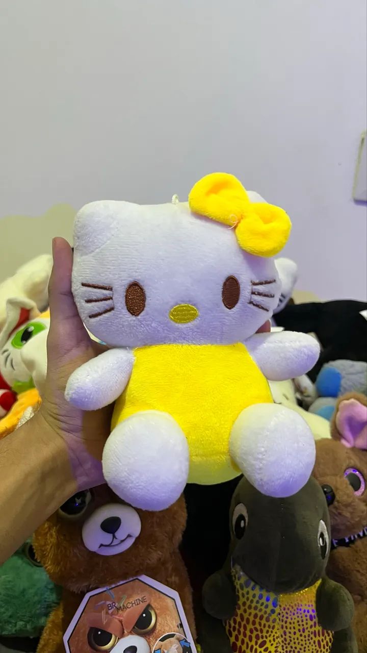 Ursinho de pelúcia Hello kitty br machine