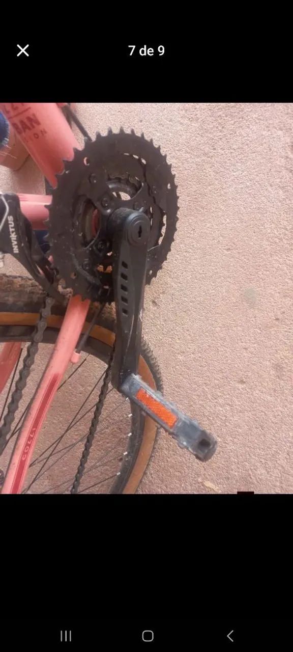 Bicicleta semi nova - Foto 5