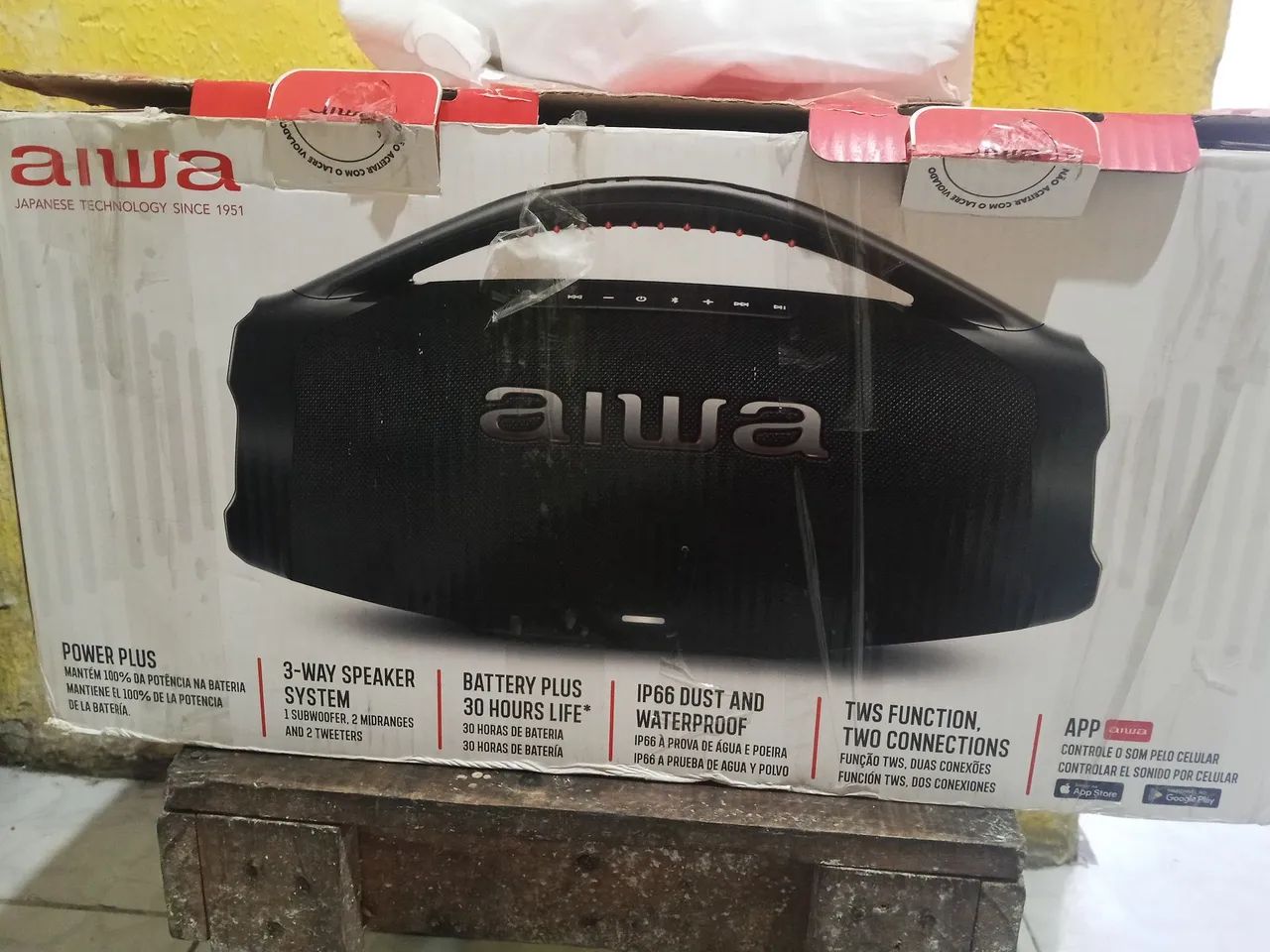 Caixa boombox Power plus 