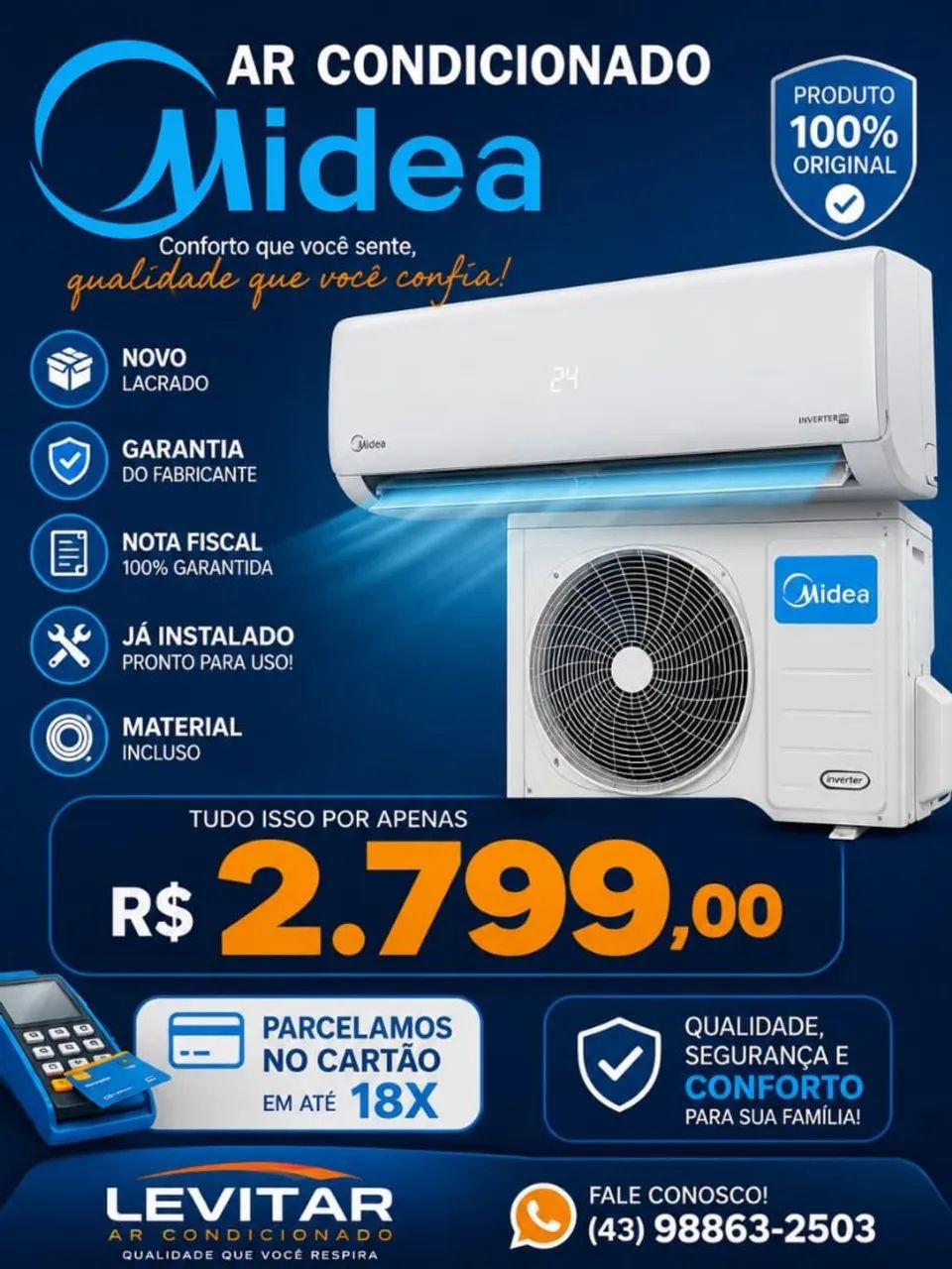 Instalação e manutenção ar condicionado  - Foto 3