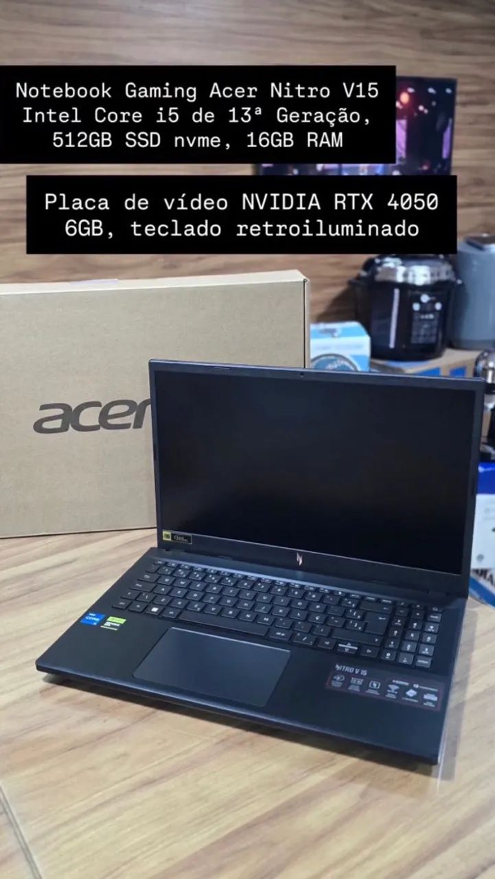 Noteboook Acer Nitro V15 ( Lacrado )