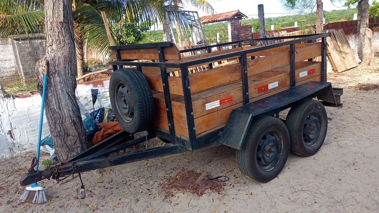 Carrocinha de 2 eixo 