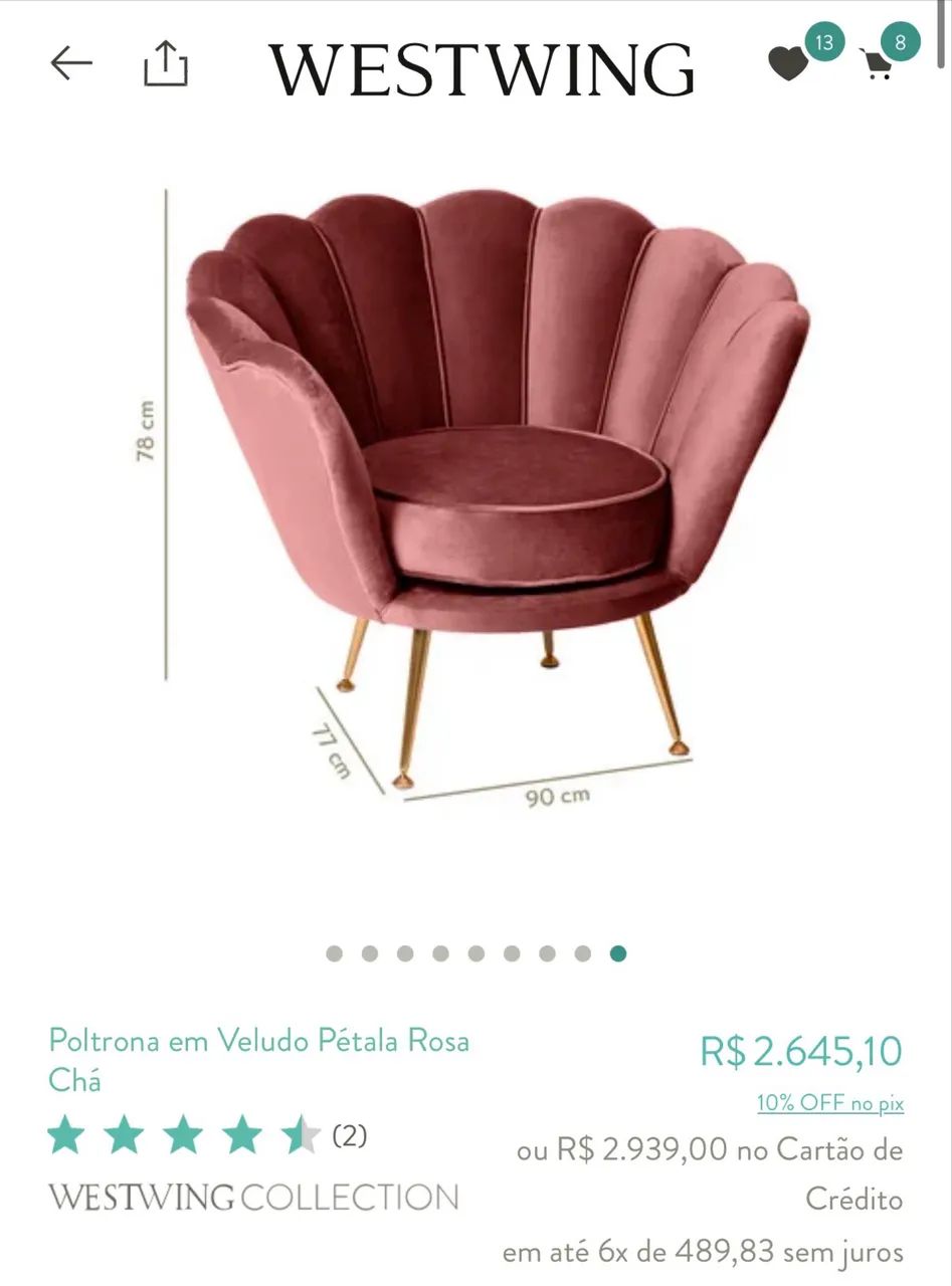 Poltrona Pétala Westwing - Foto 4