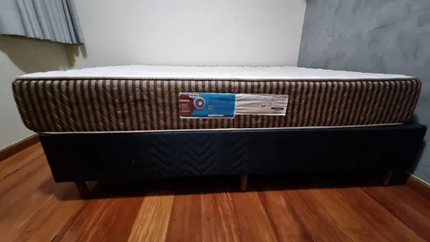cama casal box sem baú