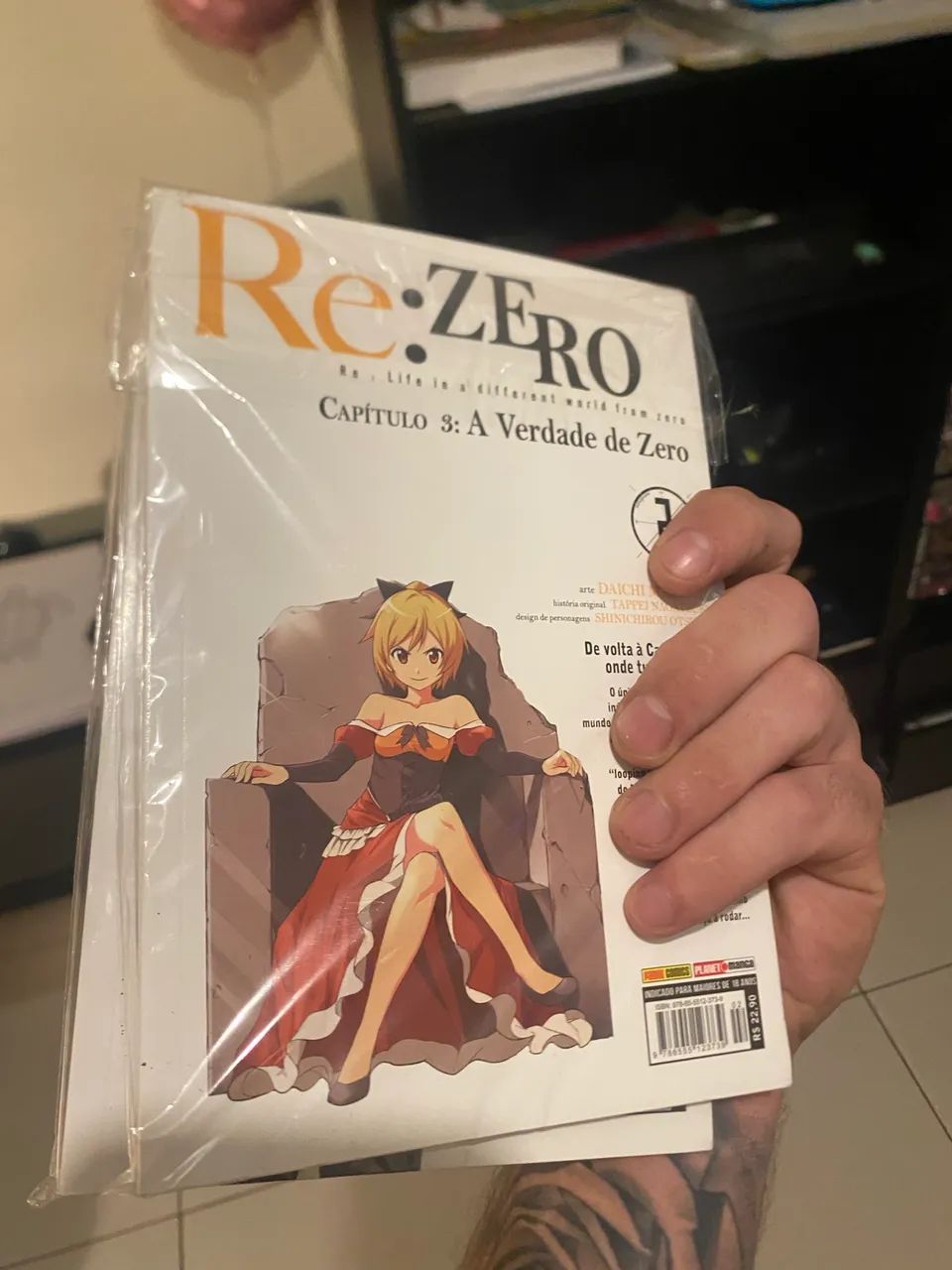 Mangá Re:zero capitulo 3 vol 1 e 2 - Foto 2