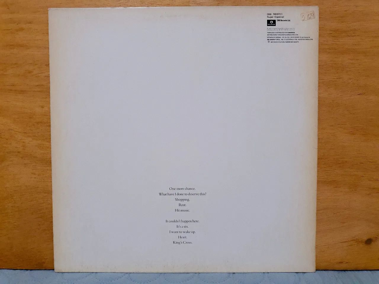 Disco de vinil: Pet Shop Boys - Actually - Foto 2