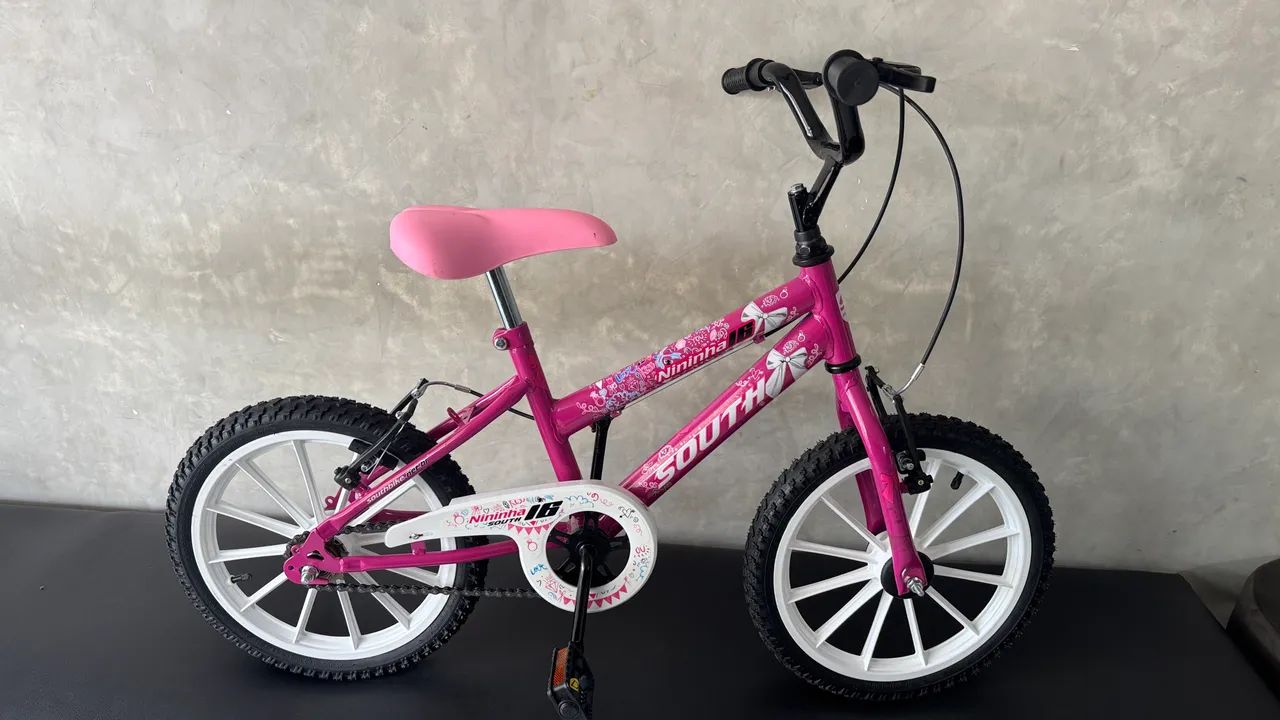 Bicicleta  infantil aro 16 zero sem uso 