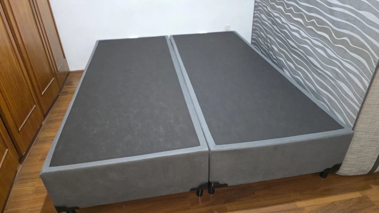 Colchão Queen + Box (completo) em perfeitas condições  - Foto 5