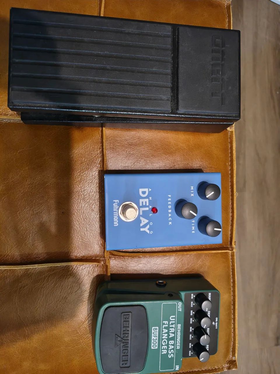 Pedais de efeito kit com 5 + case - Foto 2