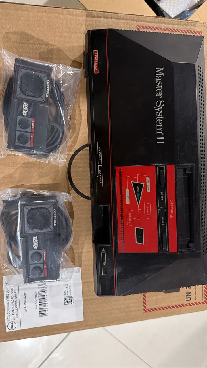 Master System 2 com 2 controles  - Foto 2