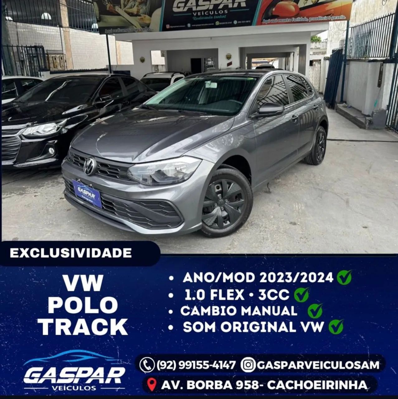 Volkswagen Polo Polo Track 1.0 Flex 12V 5p 2024