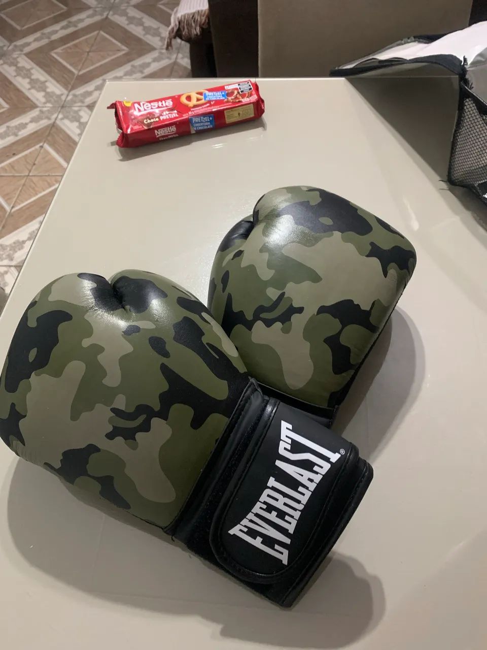 Luvas de Boxe Everlast - Camuflada