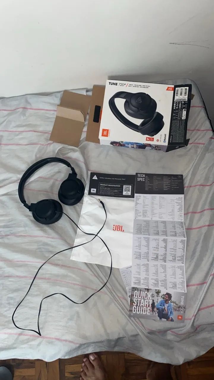 Fone jbl 720 original com caixa - Foto 5