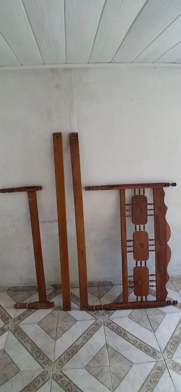 Base de Cama de Madeira. - Foto 2