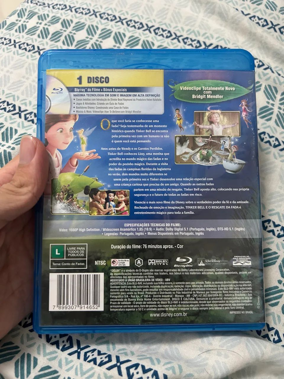 Tinker Bell e o Resgate da Fada (DVD Blu-ray) - Foto 2