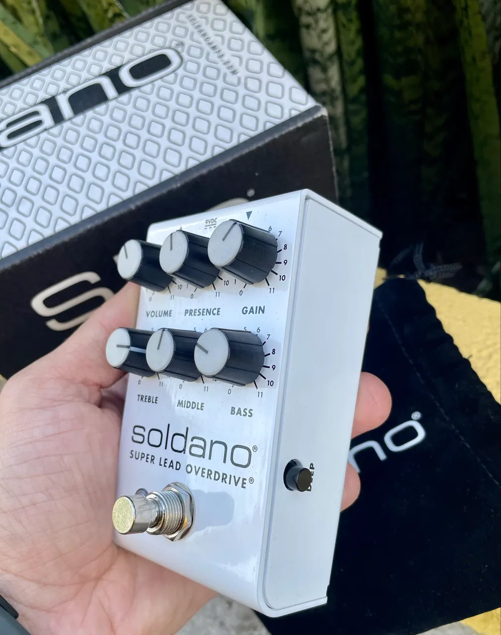 Pedal Custom tones Ethos Overdrive - Instrumentos musicais