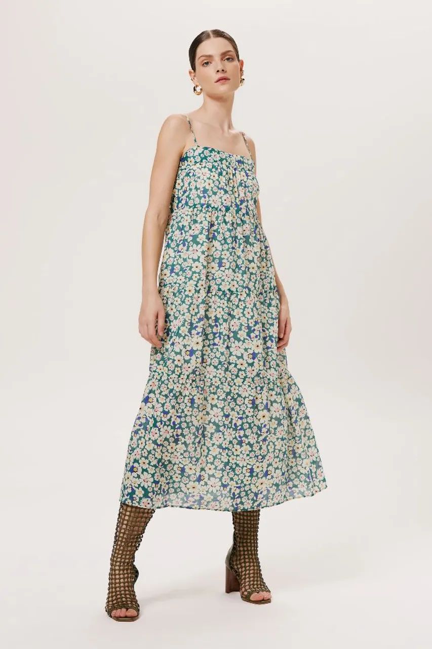 Vestido Florido Animale - Foto 4