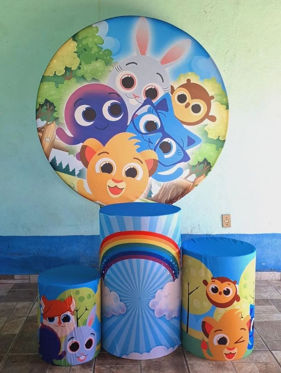 Decoração de festa, pegue e monte  - Foto 3