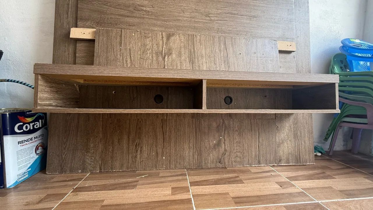 Painel para TV com Rack (consertar) - Foto 3